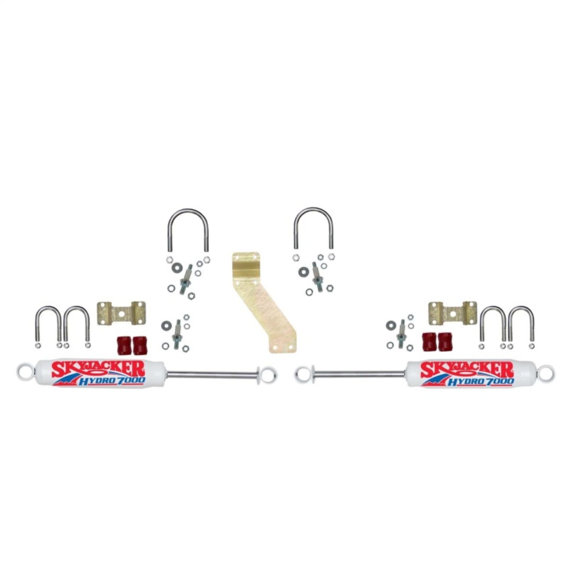 Picture of Skyjacker 76-77 Ford F-150 7000 Dual Stabilizer Kit w/White Cylinders.