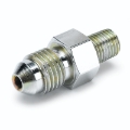 Picture of Autometer Fitting Adapter -4AN Male to 1/16in NPT Male for Ford Fuel Rail