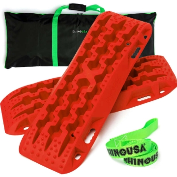 Picture of Rhino USA Recovery Traction Boards - Red (Pair)
