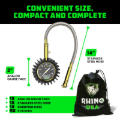 Picture of Rhino USA 75 Psi Analog Heavy Duty Tire Pressure Gauge