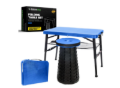 Picture of Rhino USA Portable Camping Table And Stool (Blue)