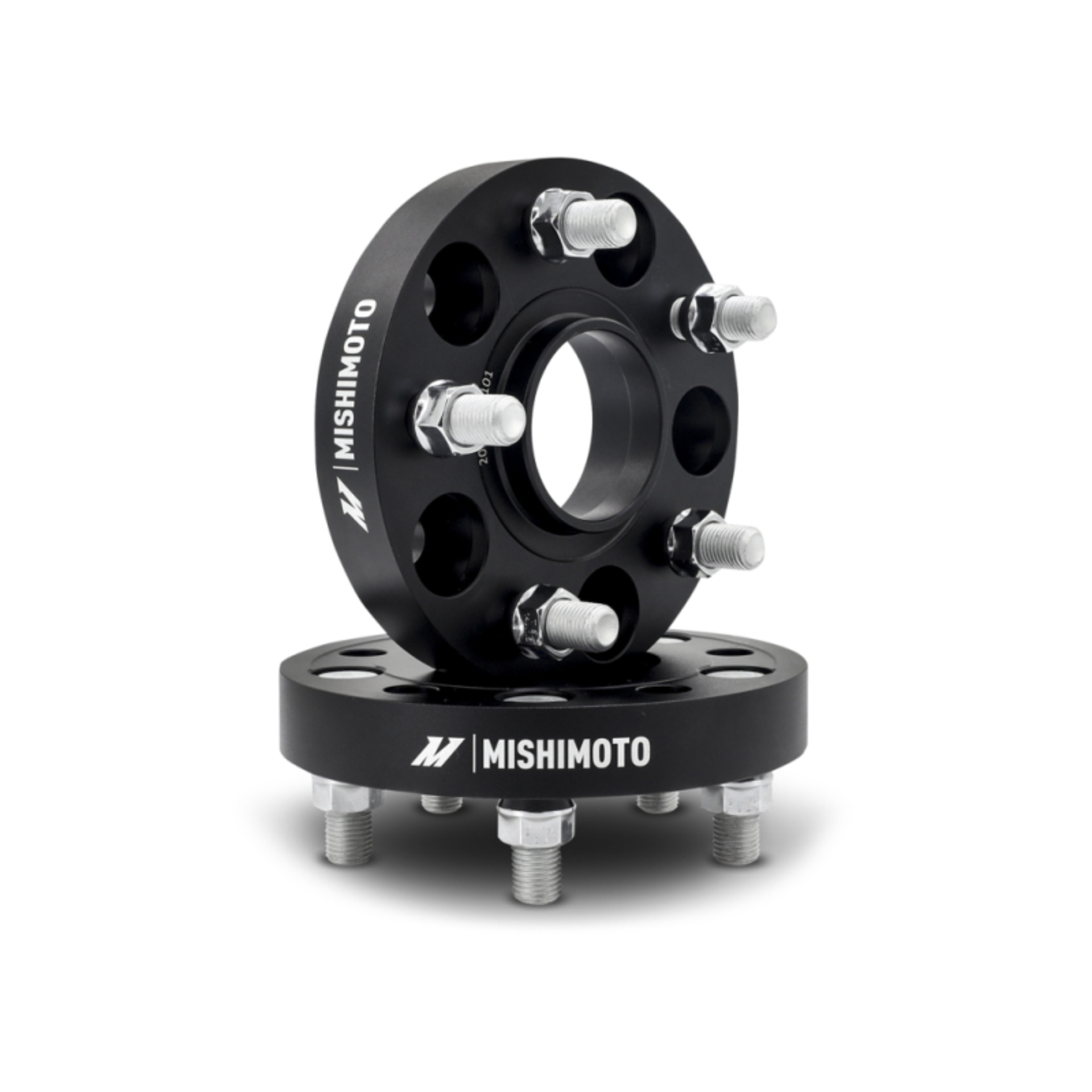 Picture of Mishimoto Wheel Spacers - 5x120 - 64.1 CB - M14 x1.5 - 50mm - BK