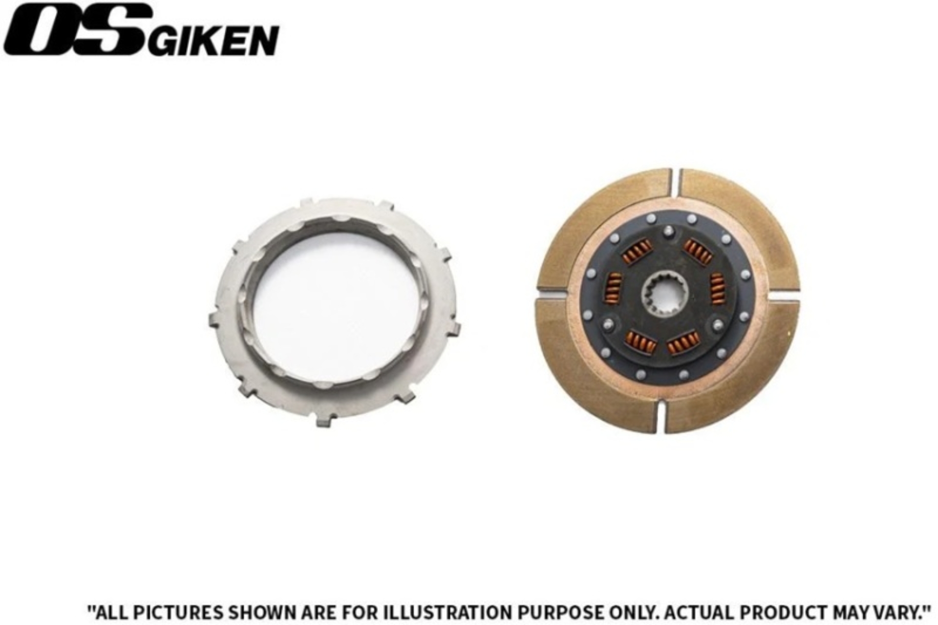 Picture of OS Giken Nissan Skyline RB25DET R32/R33 (SP Single Aluminum) Super Single Clutch Overhaul Kit A