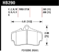 Picture of Hawk HP+ Porsche Rear Brake Pads