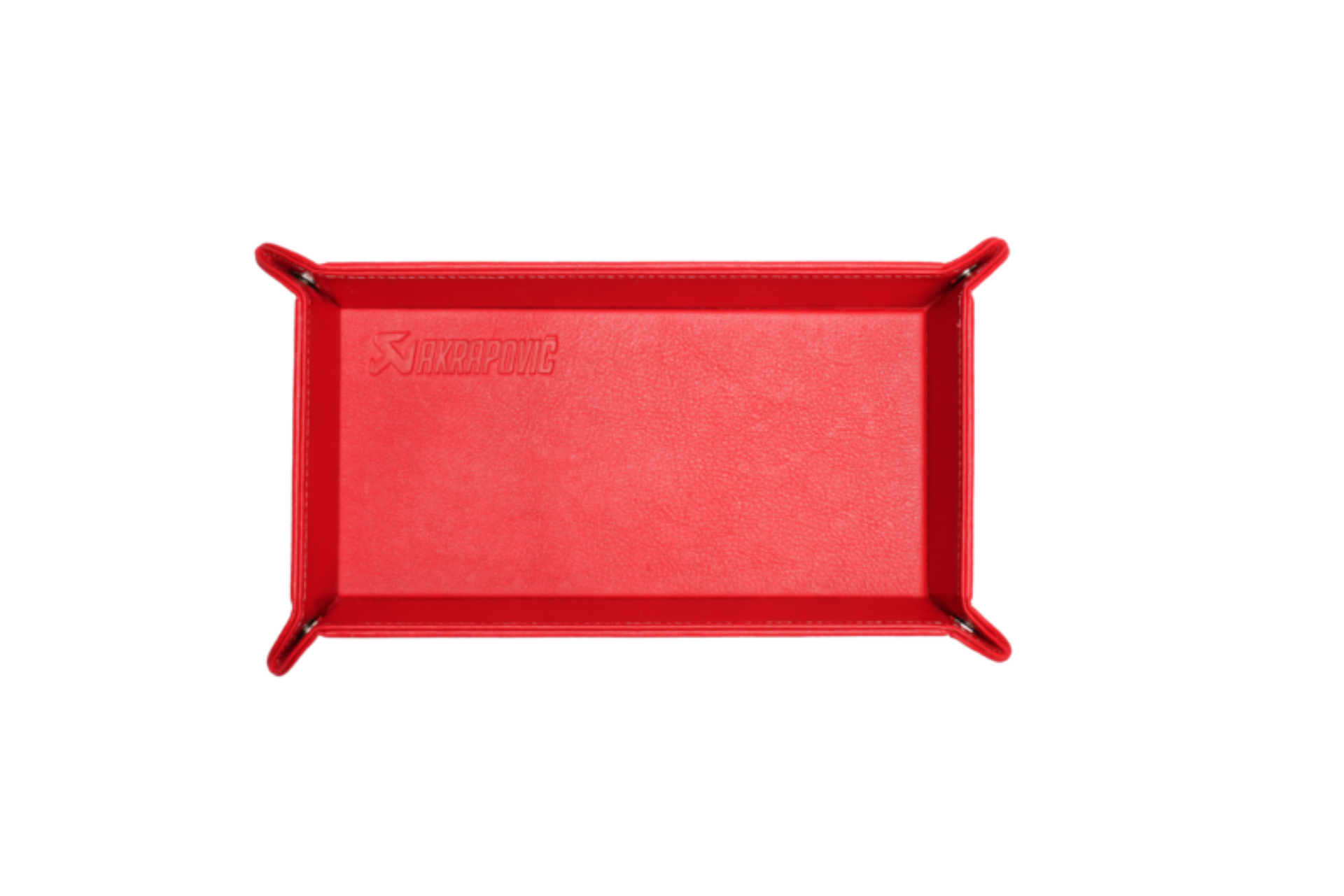 Picture of Akrapovic Leather Desk Valet - Red