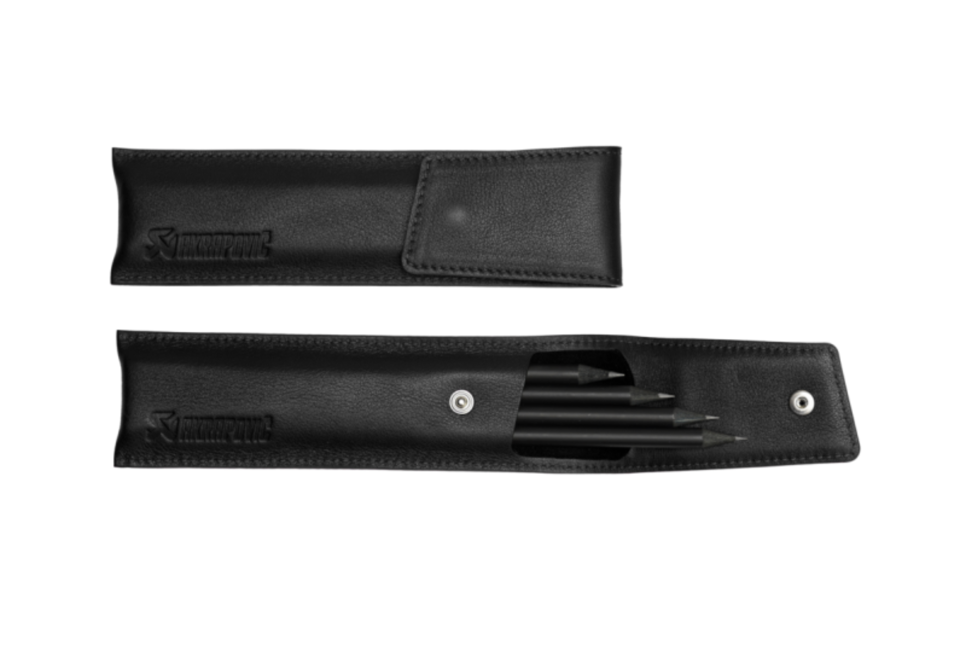 Picture of Akrapovic Leather Pencil Case - Black