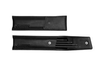 Picture of Akrapovic Leather Pencil Case - Black
