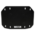 Picture of Westin 18-25 Wrangler JL Spare Tire Delete Plate - Tex. Blk