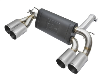 Picture of aFe MACHForce XP 3in - 2 1/2in Axle Back 304SS Exhaust w/ Polished Tips 16-17 BMW M2 (f87)
