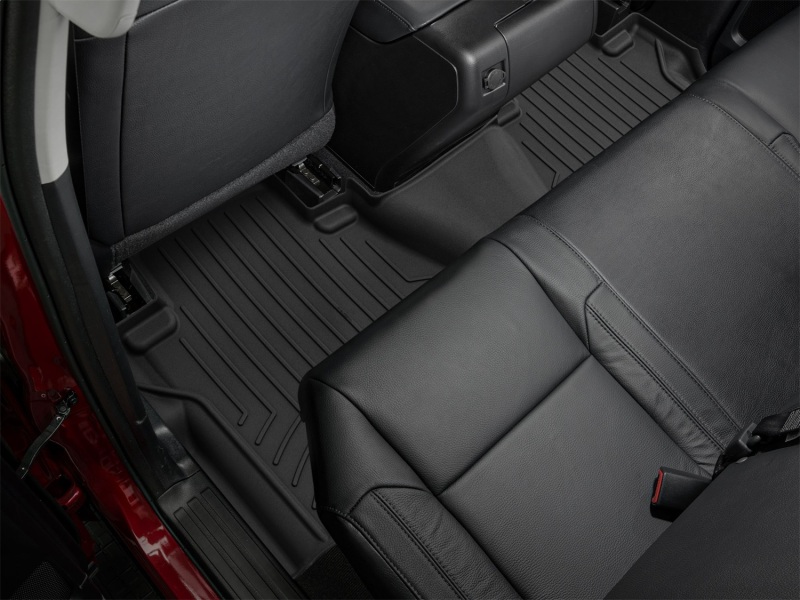 Picture of WeatherTech 14-21 Toyota Tundra DC w/Carpeted Floors Rear FloorLiner HP - Black