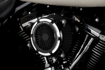 Picture of Vance & Hines Harley-Davidson Touring/Tri-Glide/Softail VO2 Onyx Air Intake Kit - Contrast