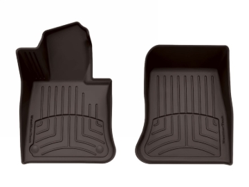 Picture of WeatherTech 24-25 Mercedes-Benz GLC Coupe/SUV (Incl. AMG GLC 43) Front FloorLiner HP - Cocoa