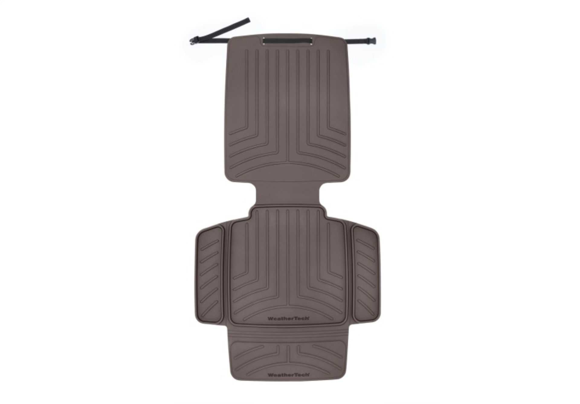 Picture of WeatherTech Child Car Seat Protector w/Seat Back - Cocoa