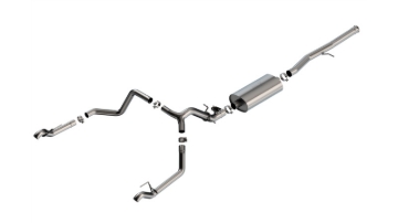 Picture of Borla 2024 Chevy Silverado 1500 6.2L V8 Touring Catback Exhaust (Use Fact Fascia Tips)
