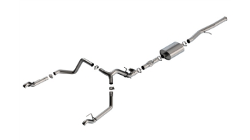 Picture of Borla 2024 Chevy Silverado 1500 6.2L V8 ATAK Catback Exhaust (Use Fact Fascia Tips)