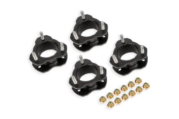 Picture of BMR 21-24 Ford Bronco 2in Leveling Kit - Black Hammertone