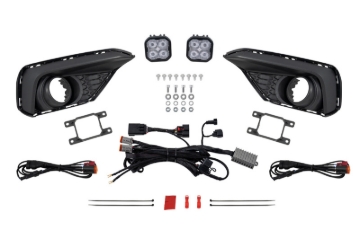 Picture of Diode Dynamics 2025 Ford Mustang EcoBoost SS3 Add-On Fog Lamp Kit White Sport