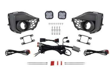 Picture of Diode Dynamics 2030 Ford Mustang GT SS3 Add-On Fog Lamp Kit White Max
