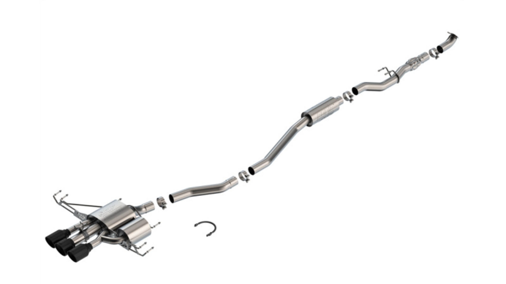 Picture of Borla 2024 Acura Integra Type S ATAK Cat-Back Exhaust System - Coated Black