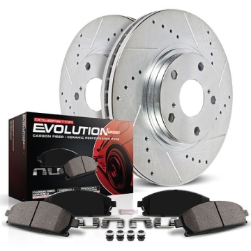 Picture of Power Stop 22-24 Jeep Grand Cherokee Front Z23 Evolution Brake Kit