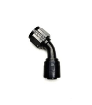 Picture of Fragola -6AN 45 Degree Fixed/Single Swivel Sport Crimp Pro Hose End