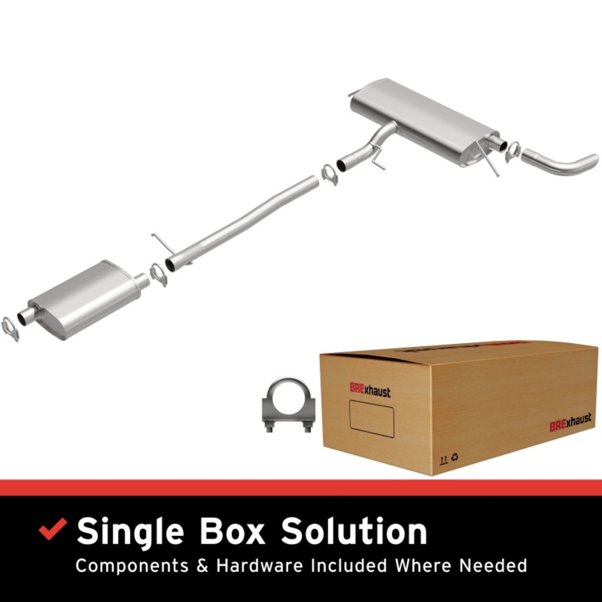 Picture of Direct-Fit Exhaust System Replacement Kit 106-0020