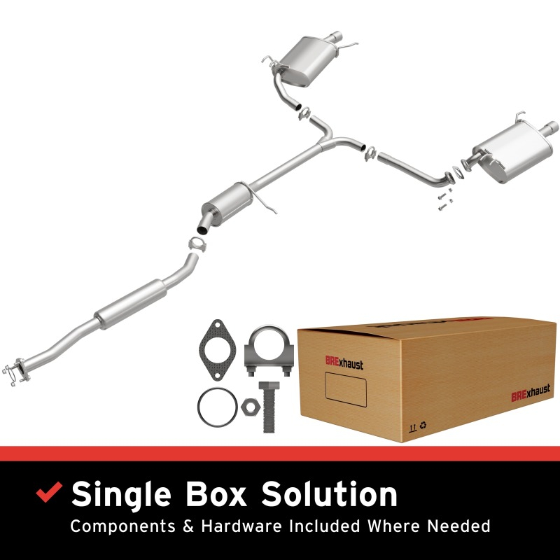 Picture of Direct-Fit Exhaust System Replacement Kit 106-0148