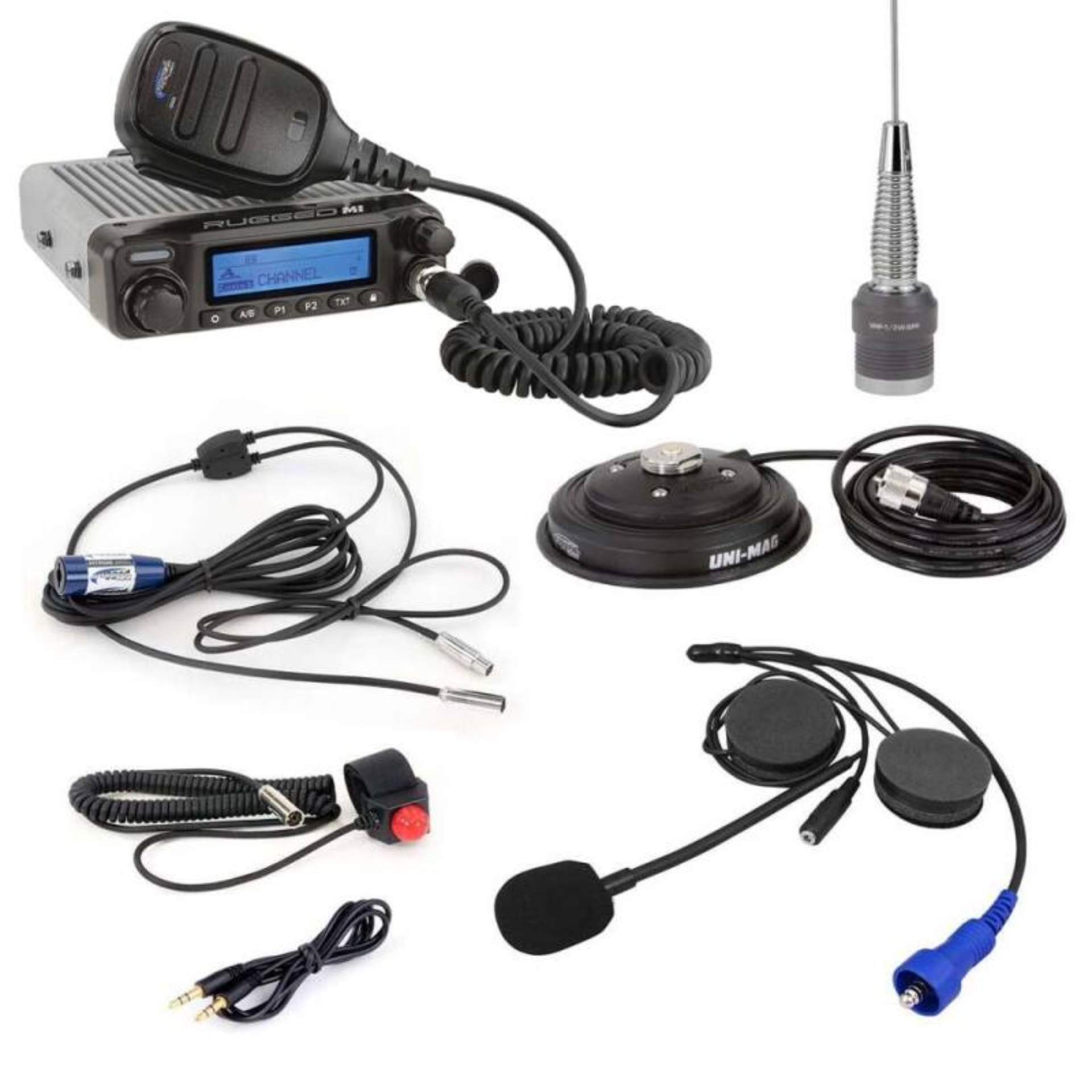 Picture of Rugged Radios Single Seat Kit with Digital Radio Helmet Kit