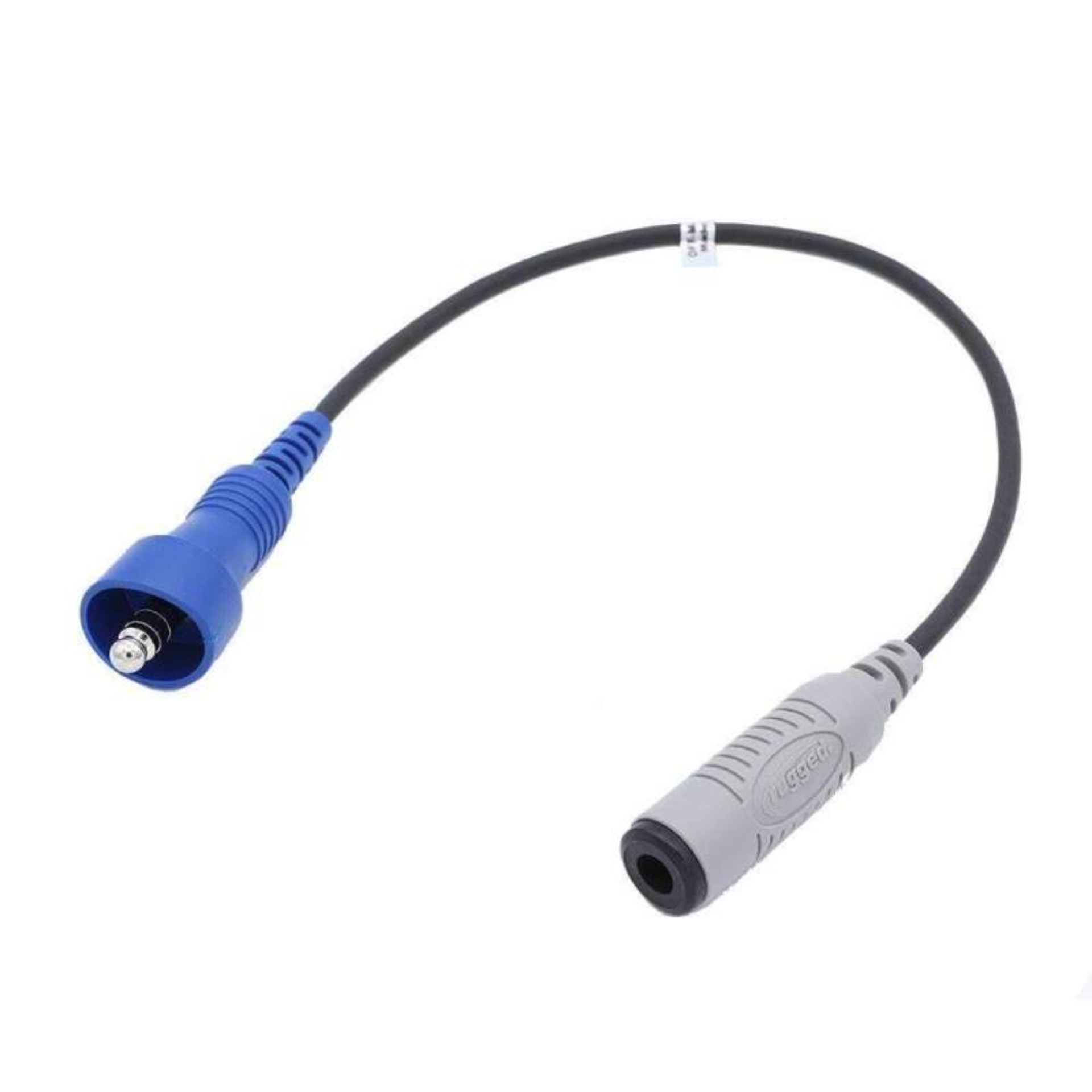 Picture of Rugged Radios Male OFFROAD Straight Cable to Female STX STEREO or TRAX Stereo Intercom Adapter