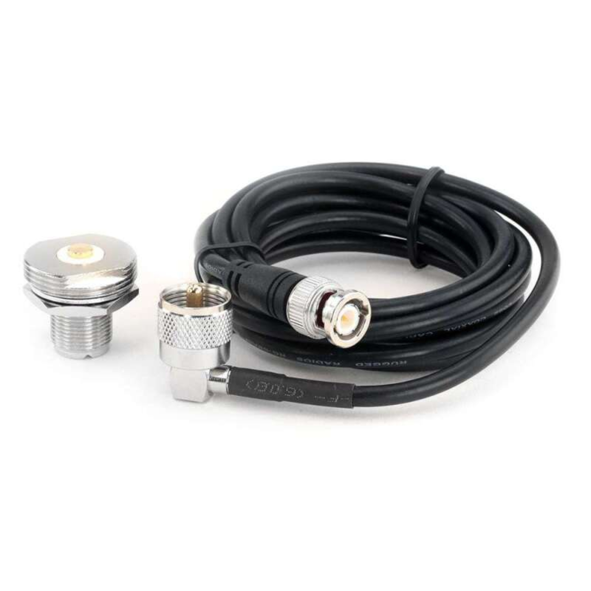 Picture of Rugged Radios 7 Ft Antenna Coax Cable Kit with BNC Connector for handheld radios - by Rugged Radios