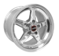 Picture of Race Star 92 Drag Star 15x10.00 5x4.75bc 7.25bs Direct Drill Polished Wheel