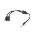 Picture of Rugged Radios 3.5mm Mono Plug Y-Splitter for External Speakers