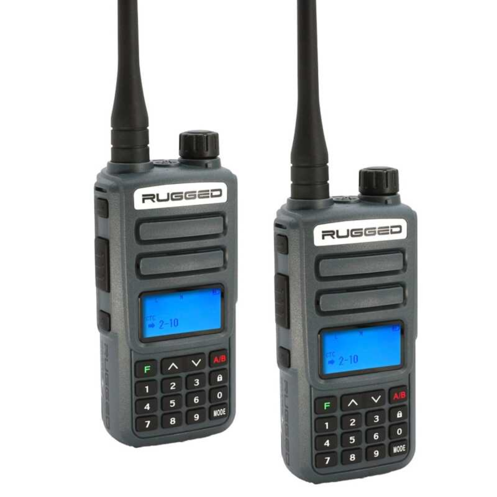 Picture of Rugged Radios 2 PACK - Rugged GMR2 PLUS - GMRS / FRS Two Way Handheld Radios Grey