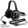 Picture of Rugged Radios FHS BTH FSI Headset w/ Mic I/O Button / For David Clark / Sigtronics / Avcomm