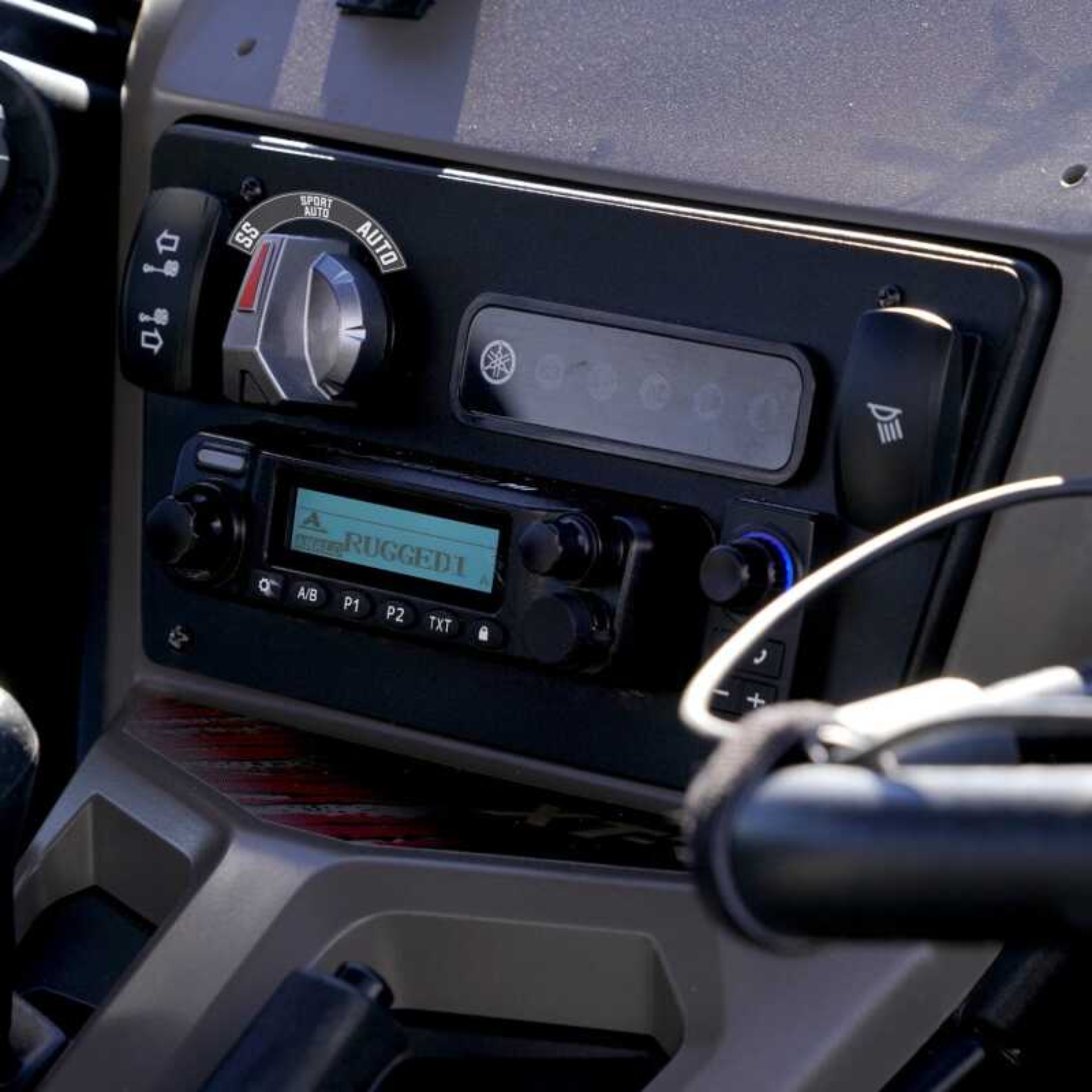 Picture of Rugged Radios 2024 Yamaha YXZ 1000R Kit w/ BTI and 2-Way Radio 696 PLUS Remote Head / G1 GMRS