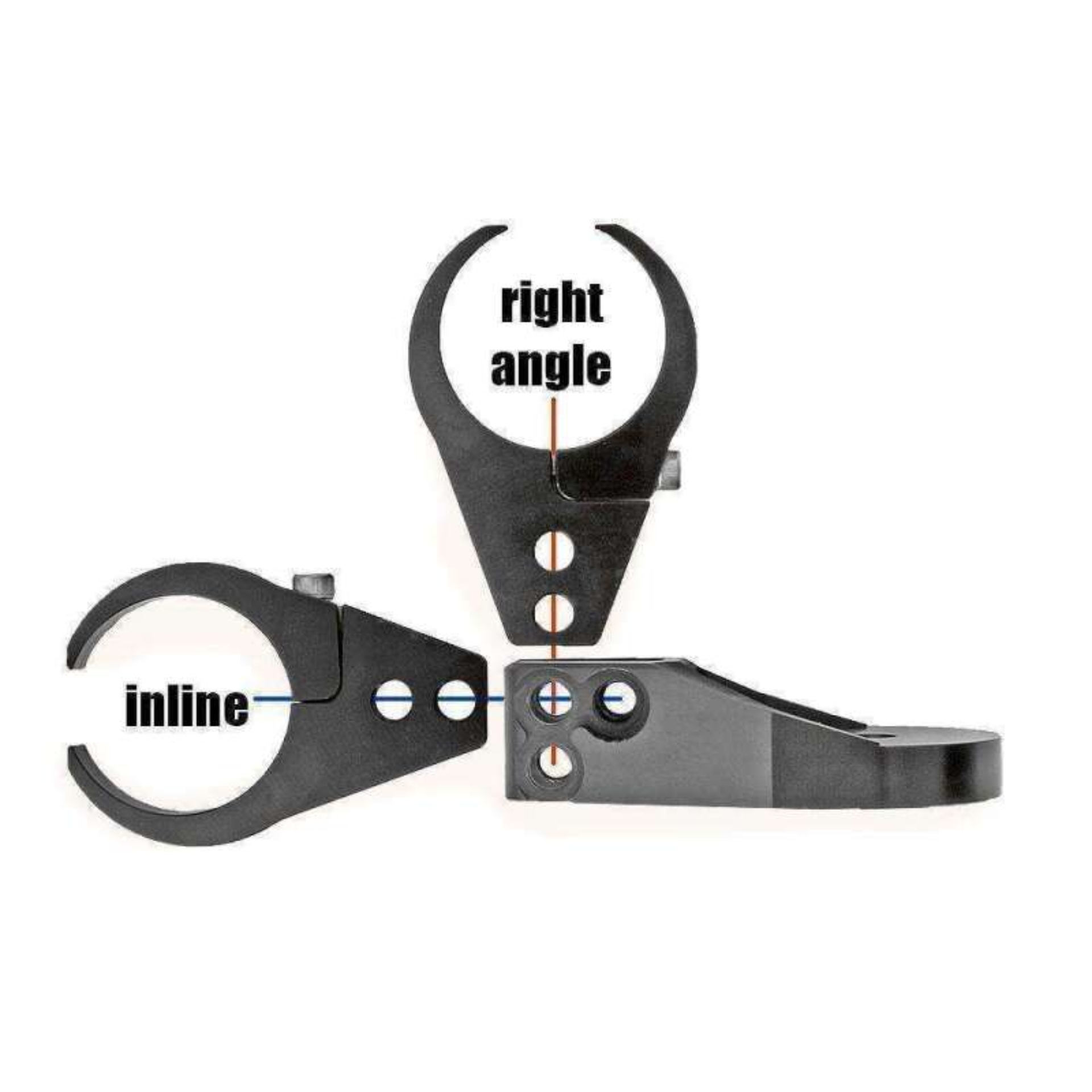 Picture of Rugged Radios Antenna Bar Mount for Horizontal Bar 1.25 Inch