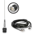 Picture of Rugged Radios GMRS / UHF No Ground Plane (NGP) Whip Antenna Kit & NMO Mount