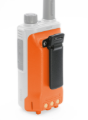 Picture of Rugged Radios GMR2/GMR2 PLUS Handheld Long-Lasting XL Lithium Battery w/USB Charging Safety Orange