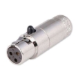 Picture of Rugged Radios 3-Pin Female Mini XLR Connector TA3FL