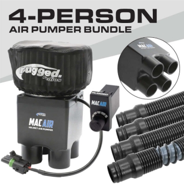 Picture of Rugged Radios MAC Air 4-Person Helmet Air Pumper (Bundle)