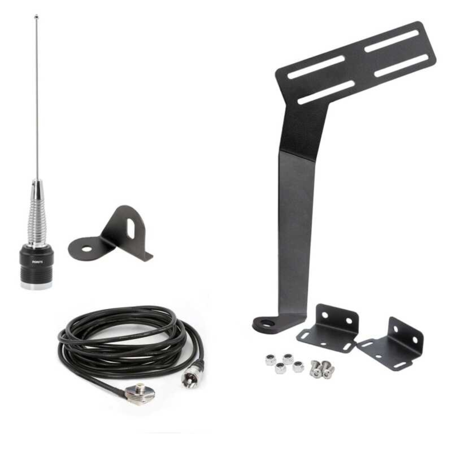 Picture of Rugged Radios 07-10 JK(2D) / 07-19 JKU(4D) 2-Way GMRS Radio Kit / 41 Watt - G1 Waterproof