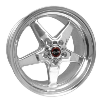 Picture of Race Star 92 Drag Star 17x9.50 5x4.50bc 6.13bs Direct Drill Polished Wheel