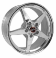 Picture of Race Star 92 Drag Star 17x9.50 5x4.75bc 6.00bs Direct Drill Polished Wheel