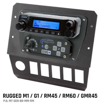 Picture of Rugged Radios Polaris General Multi Mount Kit for Radio and Intercom Rugged M1/G1/RM45/RM60/GMR45