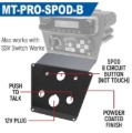 Picture of Rugged Radios Polaris RZR PRO XP/Turbo R/PRO R Dash Mount - Jack Mount