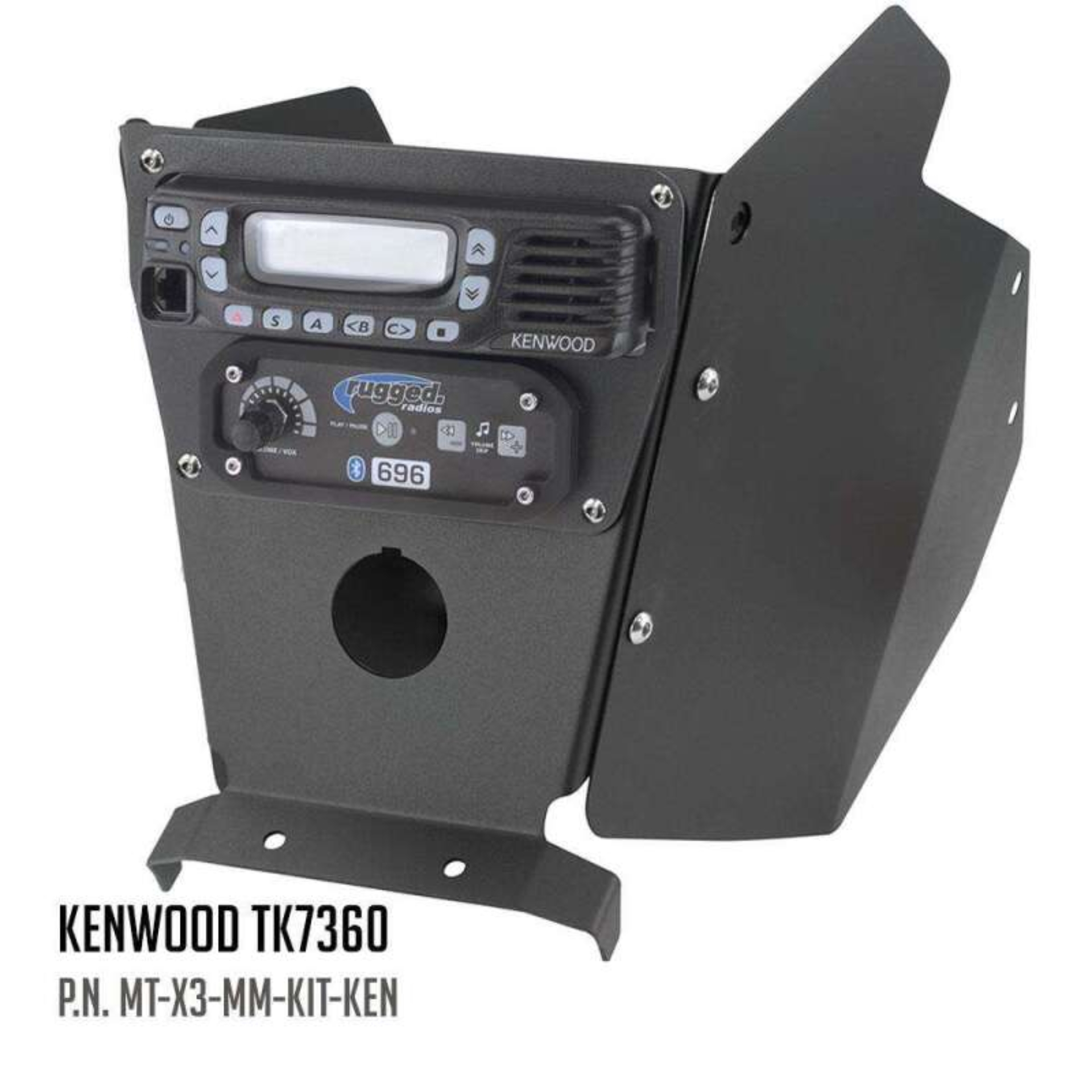 Picture of Rugged Radios Can-Am X3 Mounting Kit with Multi Mount and Side Panels Rugged GMR25