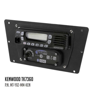 Picture of Rugged Radios Yamaha YXZ Multi-Mount Motorola CM300D and Motorola/Vertex VX2200