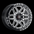 Picture of Weld Laguna 6 Drag 17x10in / 6x135 BP / ET42 / BS 7.15 Gloss Black Wheel