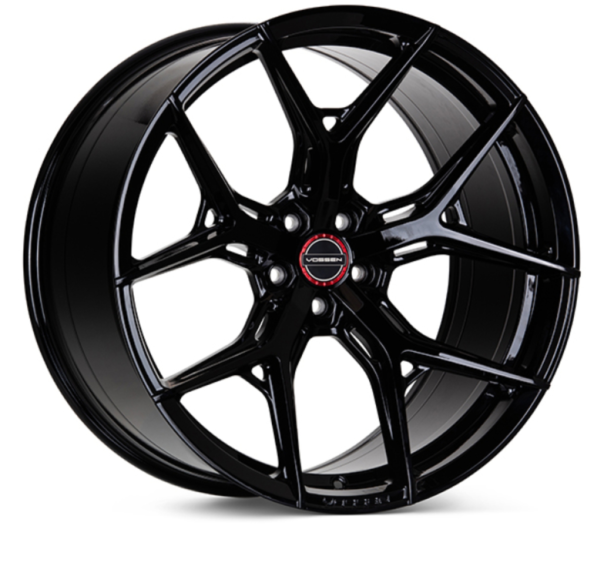 Picture of Vossen HF-5 - 22x10.5 / 5x130 / ET21 / Deep - Gloss Black - Urus Fitment (Front)