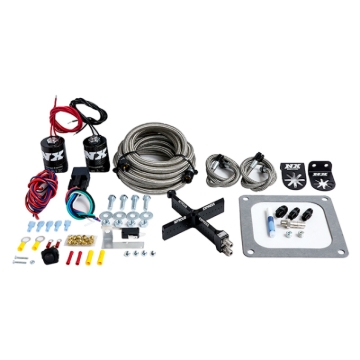 Picture of Nitrous Express 4500 Covert Crossbar Plate System Stage 6 50-300HP (w/o Bottle)
